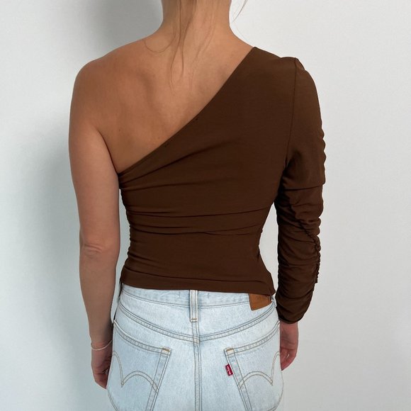 Zara One Shoulder Top - Picture 2 of 2